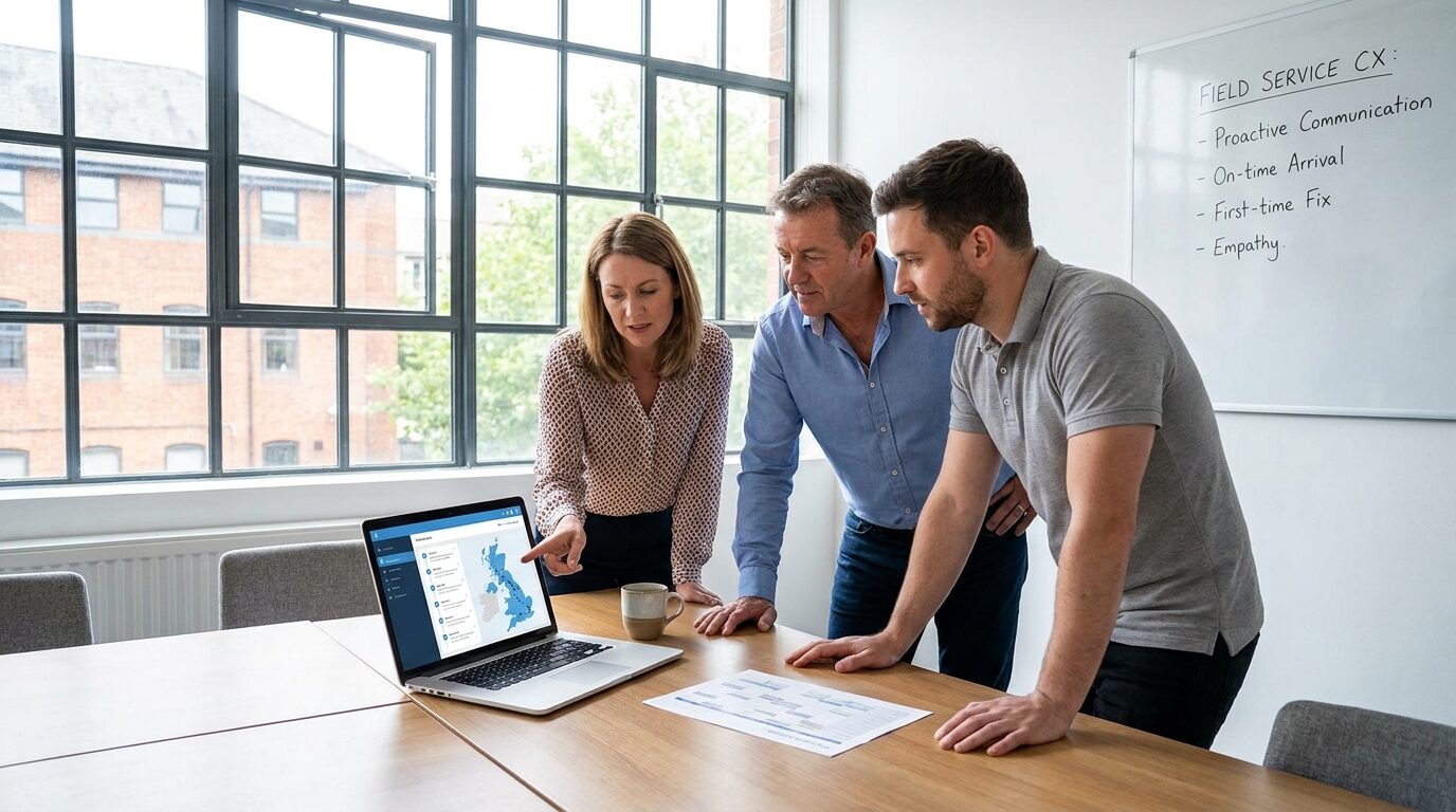 Leadent Digital field service consulting team